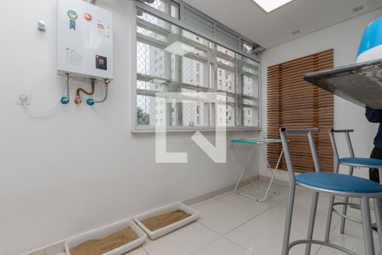 Área de Serviço de apartamento à venda com 2 quartos, 103m² em Brooklin Paulista, São Paulo