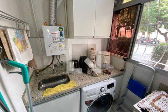 Área de Serviço de apartamento à venda com 1 quarto, 45m² em Bonsucesso, Rio de Janeiro