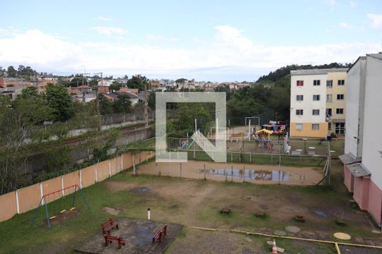 vista do quarto 01 de apartamento para alugar com 2 quartos, 52m² em Duque de Caxias, São Leopoldo