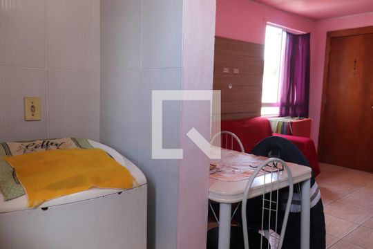 Cozinha e Área de Serviço de apartamento para alugar com 2 quartos, 52m² em Duque de Caxias, São Leopoldo