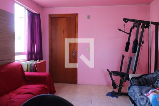 Sala de apartamento para alugar com 2 quartos, 52m² em Duque de Caxias, São Leopoldo