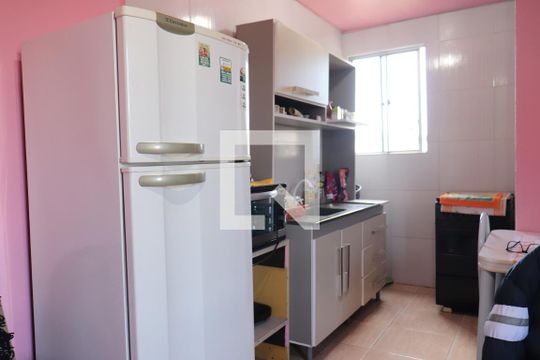 Cozinha de apartamento para alugar com 2 quartos, 52m² em Duque de Caxias, São Leopoldo