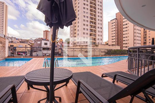 Área comum de apartamento à venda com 3 quartos, 82m² em Vila Gumercindo, São Paulo