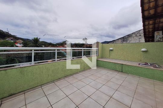 Varanda da Sala de casa à venda com 3 quartos, 300m² em Itaipu, Niterói