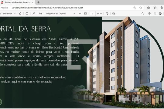 Apartamento à venda com 2 quartos, 99m² em Serra, Belo Horizonte