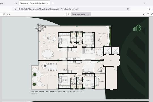 Apartamento à venda com 2 quartos, 99m² em Serra, Belo Horizonte