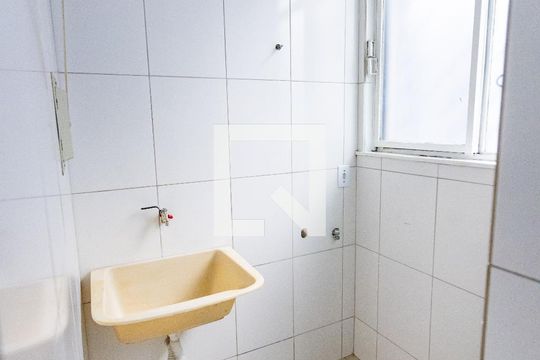 Area de serviço de apartamento à venda com 2 quartos, 47m² em Itapoã, Belo Horizonte