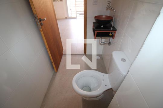 Banheiro de apartamento para alugar com 1 quarto, 27m² em Santana, São Paulo