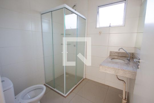 Banheiro de apartamento para alugar com 2 quartos, 42m² em Antonio Marincek, Ribeirão Preto