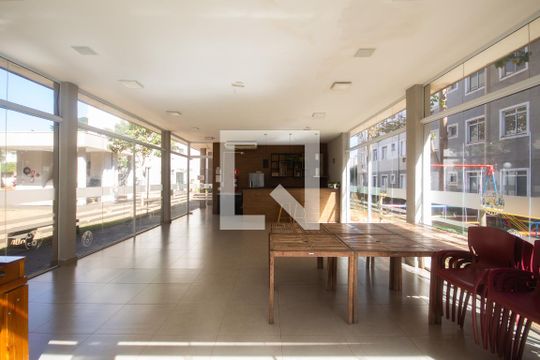 Área comum - Salão de festas de apartamento para alugar com 2 quartos, 42m² em Antonio Marincek, Ribeirão Preto