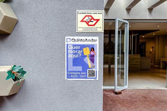 Plaquinha de apartamento para alugar com 1 quarto, 27m² em Liberdade, São Paulo