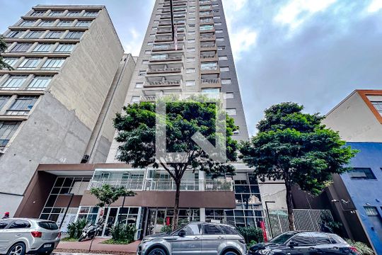 Fachada de apartamento à venda com 1 quarto, 27m² em Liberdade, São Paulo