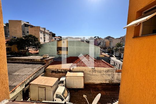 Vista da Sala de apartamento à venda com 2 quartos, 100m² em Vila Camilópolis, Santo André