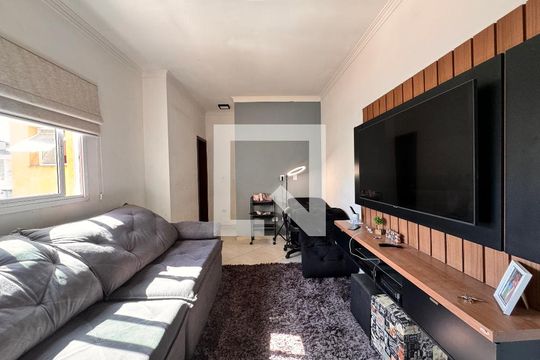 Sala de apartamento à venda com 2 quartos, 100m² em Vila Camilópolis, Santo André