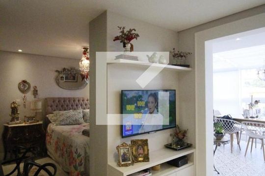 Sala de apartamento à venda com 1 quarto, 53m² em Jardim das Acácias , São Paulo