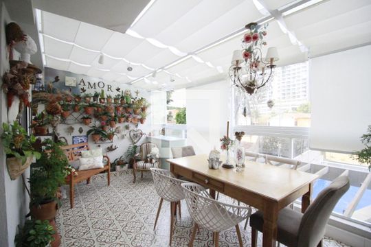 Varanda de apartamento à venda com 1 quarto, 53m² em Jardim das Acácias , São Paulo