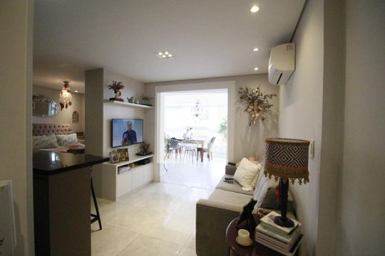 Sala de apartamento à venda com 1 quarto, 53m² em Jardim das Acácias , São Paulo