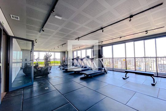 Área comum - Academia de kitnet/studio para alugar com 1 quarto, 25m² em Vila Mariana, São Paulo