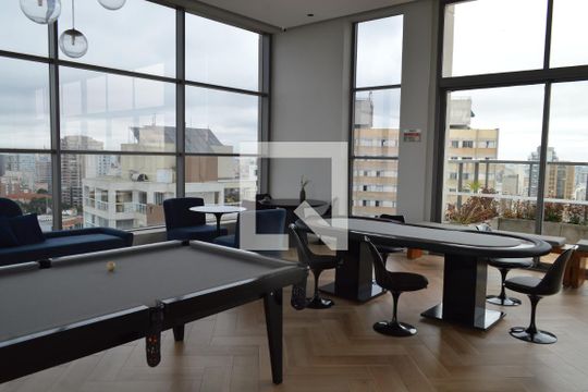 Área comum de apartamento para alugar com 1 quarto, 32m² em Vila Mariana, São Paulo