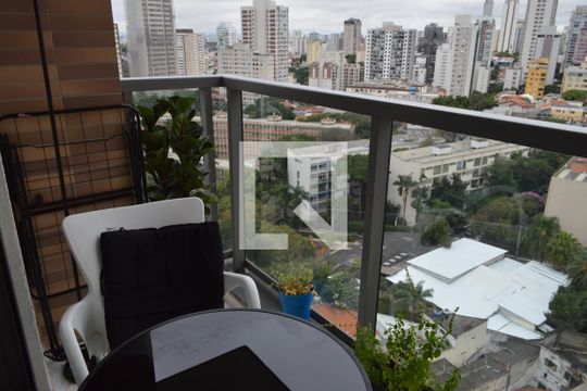 Varanda de apartamento para alugar com 1 quarto, 32m² em Vila Mariana, São Paulo
