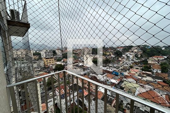 Vista da sala de apartamento à venda com 1 quarto, 45m² em Méier, Rio de Janeiro