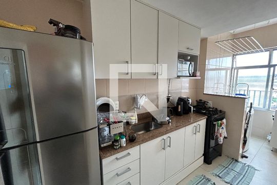 Cozinha de apartamento à venda com 1 quarto, 45m² em Méier, Rio de Janeiro