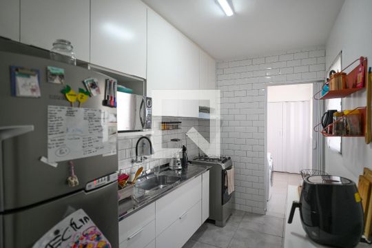 Cozinha de apartamento à venda com 3 quartos, 73m² em Sacoma, São Paulo