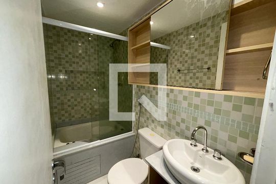 Banheiro da Suíte de apartamento à venda com 2 quartos, 130m² em Méier, Rio de Janeiro