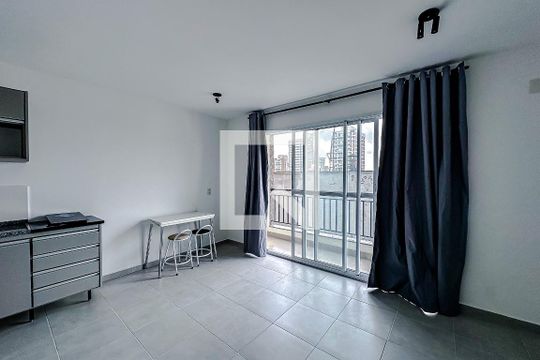 Sala/Quarto de kitnet/studio para alugar com 1 quarto, 28m² em Vila Mariana, São Paulo