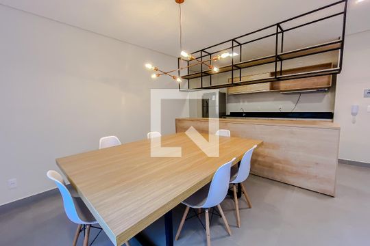 Área comum de kitnet/studio para alugar com 1 quarto, 28m² em Vila Mariana, São Paulo