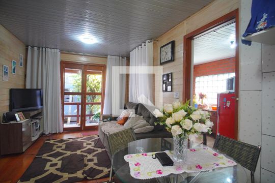 Cozinha de casa à venda com 2 quartos, 65m² em Canudos, Novo Hamburgo