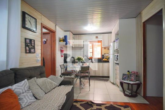 Sala de casa à venda com 2 quartos, 65m² em Canudos, Novo Hamburgo