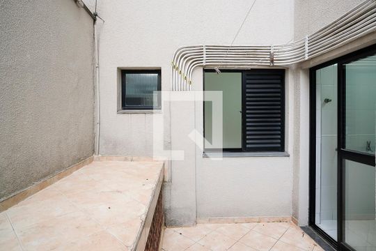 Área de serviço e varanda de apartamento para alugar com 3 quartos, 123m² em Santa Maria, São Caetano do Sul