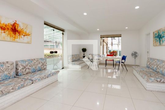 Salão de Festas de apartamento para alugar com 1 quarto, 45m² em Brooklin Paulista, São Paulo