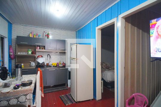 Sala/Cozinha de casa à venda com 2 quartos, 286m² em Rondônia, Novo Hamburgo