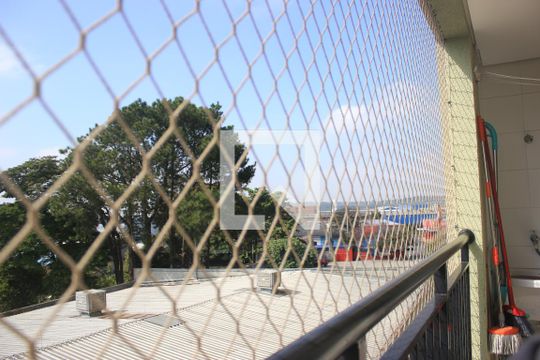 Varanda da Sala de apartamento à venda com 2 quartos, 49m² em Taboão, Guarulhos
