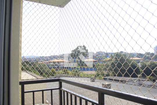 Varanda da Sala de apartamento à venda com 2 quartos, 49m² em Taboão, Guarulhos