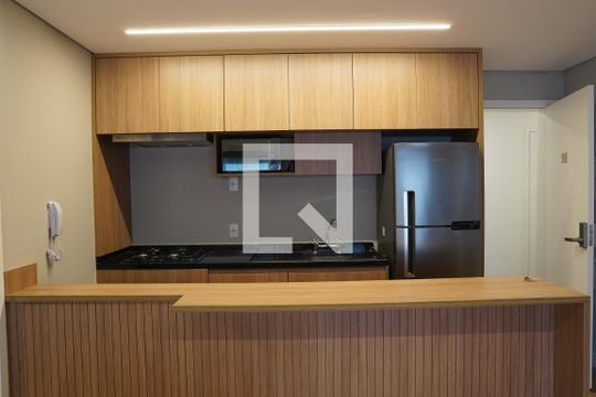 Cozinha de apartamento à venda com 2 quartos, 69m² em Pinheiros, São Paulo
