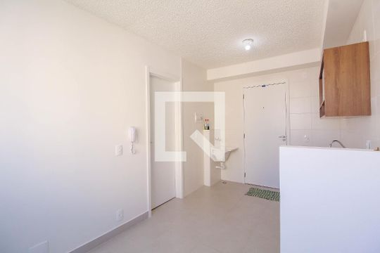 Sala/Cozinha de apartamento à venda com 1 quarto, 28m² em Alto da Mooca, São Paulo