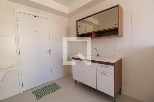 Sala/Cozinha de apartamento à venda com 1 quarto, 28m² em Alto da Mooca, São Paulo