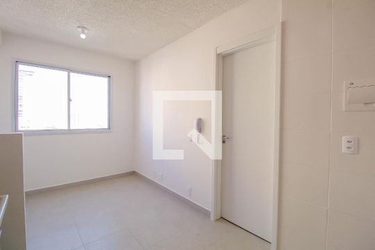 Sala/Cozinha de apartamento à venda com 1 quarto, 28m² em Alto da Mooca, São Paulo