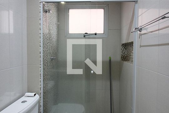 Banheiro Social de apartamento à venda com 2 quartos, 56m² em Assunção, São Bernardo do Campo