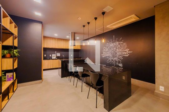 Espaço Gourmet de apartamento para alugar com 1 quarto, 50m² em Pinheiros, São Paulo