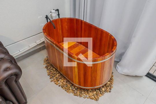 Sala de apartamento para alugar com 1 quarto, 50m² em Pinheiros, São Paulo
