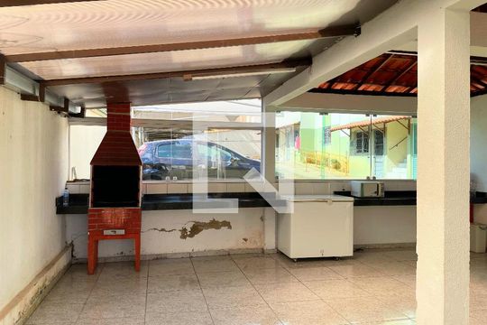 Espaço Gourmet do Condomínio de apartamento à venda com 2 quartos, 58m² em Morro do Confisco, Contagem