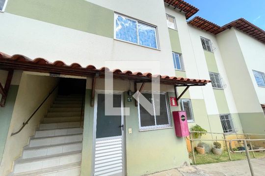 Fachada de apartamento à venda com 2 quartos, 58m² em Morro do Confisco, Contagem