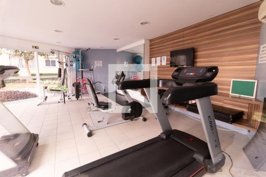 Área comum - Academia de apartamento à venda com 2 quartos, 47m² em Cristal, Porto Alegre