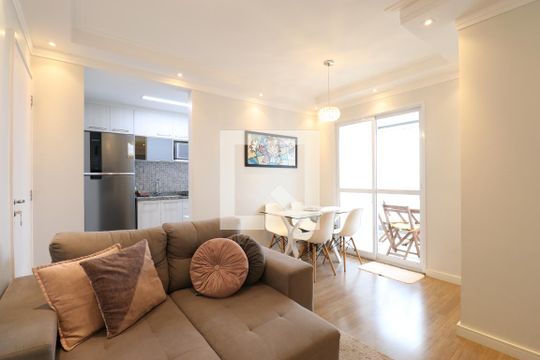 Sala de apartamento à venda com 2 quartos, 50m² em Barra Funda, São Paulo