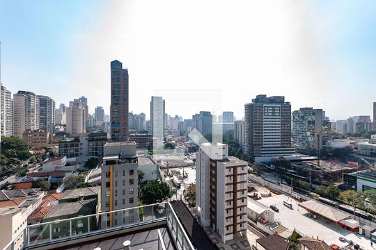 Vista de kitnet/studio para alugar com 1 quarto, 39m² em Perdizes, São Paulo