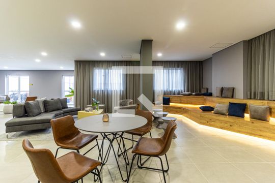 Área comum - Salão de festas de kitnet/studio à venda com 1 quarto, 33m² em Vila Buarque, São Paulo